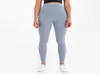 Super High midja Yoga Leggings Gymkläder Kvinnor Capris Hygroskopisk svett Wicking Naken Feeling Running Fitness Pants Tights5457612