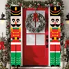 Kerstversiering Notenkraker Soldaat Deur Banner Decor Kerstversiering voor thuis Kerst Hangende Ornamenten Navidad Noel Geschenken Jaar 2024 231027