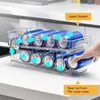 Storage Bottles Kitchen Soda Can Dispenser Double-Layer Beer Organizer Beverage Holder Refrigerator Bins For Cabinets Home