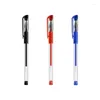 Gel Pen Set Classic Ball Point Medium Point 0.5mm Blue Black Red Pennor Refills School Office Writing Supplies