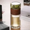 Verres à vin, tasse d'eau en verre pratique, bouteille à haute teneur en Borosilicate, résistante à la chaleur, légère