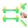 Dummbells 2 PCS الأطفال Dummbell Home Home Oneves PlaySet Outdoor Exercing ABS Toy Interactive Toy Small Fitness Toddler Sports Toys