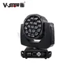 V-Show 19x15W RGBW 4in1 Moving Head Light Beam Wash Zoom with halo for Dj Disco and Party