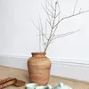 Vasen, manuelle Rattan-Vase, Hochzeit, Tischdekoration, Mittelstücke, Trockenblumen-Arrangement