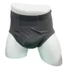 Sous-vêtements 3Pack Sous-vêtements d'incontinence pour hommes Coton Absorption régulière Slips urinaires lavables réutilisables 231027