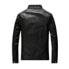 Giacca da uomo in pelle finta PU da uomo Abbigliamento streetwear Lavato in pile Moto Moda Bomber Cappotto casual Deri Mont 231027