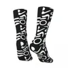 Calzini da uomo Hip Hop Retro Enduro V1 Crazy Compression Unisex GS Harajuku Senza cuciture Stampato Divertente Novità Happy Crew Sock