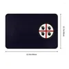 Dywany we Włoszech Sardinia Flag Flag Style drzwi przednie MAT Anti-Slip Wodoodporny Wodoodporny Sardegna Doormat Kitchen Sypialnia Dywan Dywan