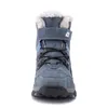 Laarzen Hoge Kwaliteit Jongens meisje Winter Snowboots Platform Warme Katoenen Schoenen Leer Herfst Waterdicht Kinderschoenen Kind Sneaker 5 12y 231027