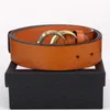 Men Fashion Belt Luxury Men Designers Women jeans Belts Snake Big Gold Buckle Size 105-125 CM with box