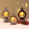 Decorações de Natal Sublimação LED Lanterna Luz Árvore Ornamento Luzes Wly935 Drop Delivery Home Garden Festive Party Supplies Dhe9n