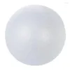 Christmas Decorations Big Deal 10 X 7cm Polystyrene Ball Sphere Ornament Decoration White