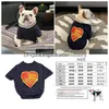 Designer Dog Clothes Summer Apparel Cotton Shirts With Classics Letters Hearts Mönster Cool Pet T Breattable Outfit Soft Puppy Sweatsh DHX0O