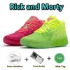 Morty X Lamelo Ball MB.01 كرة السلة STAIL CITY LO UFO RED Blast Rock Ridge Not From Here Men Sport Trainner Sneakers 40-46