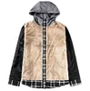 Men's Jackets Winter Men's Jacket Casual Plaid Hooded Velvet Thickened Warm Cotton Loose Long Sleeve Streetwear Shirts S-2XL YQ231028