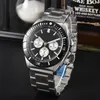 2023 Ny modeklocka Mens Automatisk Watch Movement Waterproof High Quality Wristwatch Simple Luxury Popular Steel Band Watch BR6764