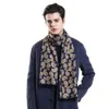 Foulards Mode Automne Hommes Écharpe Designer Paisley Écharpes Tricotées Marque De Luxe Cachemire Châles Hommes Hiver Chaud Echarpe Longues Wraps Homme 231027