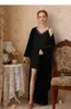 Warm Robe Bride Wedding Pajamas Sexy Pajamas Two Piece Set Autumn and Winter Bridesmaid Velvet Suspended Nightgowns Plus Size