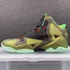 Lebron 11 What The Heren basketbalschoenen James Lebrons XI 11s sneakers Multi Color ASG Glow Green BHM Graffiti Zwart Rood Bred Miami Sports Sneakers