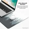 Mauspads Handgelenk Wald Bäume Xxl Mauspad Gamer Schwarz Mousepad Computer Tische Schreibtisch Matte PC Büro Teppich Tastatur Matten Mause Ped R231028