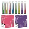 Original Doloda engångs e-cigaretter Crystal Bar Elf Box 600 Puffs Vape Pen450Mah Battey 2ml PODS 0% 2% 3% 5% 10 smaker