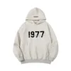 VBIN ESS Designer Warm Hoym Hoym Man Pullover Bluza Męs Essentails Bluz Bluza Czarna luksus 1977 Kobiety mężczyźni Crewneck bawełniany litera długie rękaw