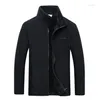 Hunting Jackets Man Winter Outing Polar Fleece Jacket Outdoor Thickening Camping Tourism Coat Mountain Climbing Hiking