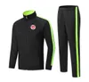 FC St. Pauli Heren vrijetijdssportset voor volwassen kinderen buiten warm Sportvrijetijdsset met volledige ritssluiting sweatshirt in de winter