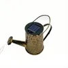 Metal Easy Installation Solar Watering Can Modern Garden Decoration With LED Lights Light Landscape