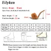 Slippers Eilyken Summer Fluffy Fur Pointed Toe Women Slippers Fashion Design Stiletto High Heels Mules Slide Shoes Slides Ladies Sandals 231027