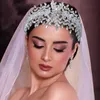 Crystals Polpular Rhinestones Wedding Hairband Engagement Party Events Tiaras Prom Dresses Headpieces