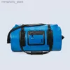 Sacos ao ar livre 50L 70L 120L Ao Ar Livre À Prova D 'Água Saco Seco Esportes Aquáticos Lidar Com Embalagem Praia Natação Bagagem Camping Motocycle Jogo Q231028