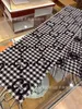 Sjaals Designer Cashmere G Extended Dubbelzijdig Sjaal voor twee doeleinden Mesh Rood Warme nek BTCP