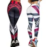 Kobiety Spodnie Yoga Fitness Legginsy Sport Elastyczne oddychanie kompresyjne rajstopy biegowe seksowne szczupły trzask drukowane 4276844