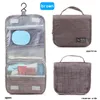 Storage Boxes Custom Traveling Make Up Bag Organizer Wash Pouch Women Hanging Toiletry Cosmetic