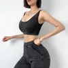 Completo da yoga Intimo sportivo Donna Reggiseno di jeans Palestra Body da corsa elastico ad alta intensità attillato sexy