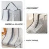 Sacos de armazenamento Sapatos Saco Bolsa de Viagem Pele Amigável Malha Zipper Botas Plástico Portátil