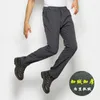 Pantaloni da uomo invernali da uomo elasticizzati caldi con fodera in pile spesso pantaloni da uomo softshell impermeabile antivento per uomo