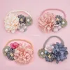 Accessori per capelli Fascia elastica per fiori per bambina Fascia elastica fatta a mano Panno morbido Principessa alla moda per la testa