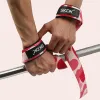 Camouflage Weight lifting Wrist Straps Fitness Bodybuilding Training Gym lifting straps with Non Slip Flex Gel Grip ZZ