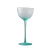 Vinglas i franska High Legged Glass Retro Style Dessert Cup Champagne Flutes Red Goblet Home Set Cocktail Whisky Nosing