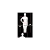 A- 라인 웨딩 드레스 2024 스쿠프 긴 슬리브 아플리케 레이스 신부 v 형 등 뒤로없는 섹시 신부 가운 유럽 패션 공식 DHWAF