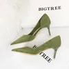 Chaussures de robe Zookerlin Designers Qualité Pompes pour femmes pointues talons fins chaussure belle mariage en cuir pour femmes daim stiletto