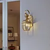 American Copper Wall Lamp sovrummet sovrum gång studie matsal vardagsrum vägg balkong utomhus vattentäta vägglampor