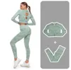 2 pièces sans couture femmes Yoga ensemble Camouflage vêtements de sport vêtements de Fitness à manches longues haut court taille haute costumes de sport dans la salle de sport intérieure Spor2214437