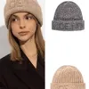 hatt triomphe designer bonnet vinter halsduk present beanies kvinnor öron skydd varm vindtät hatt mode c