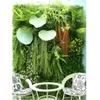 Parete vegetale finta floreale verde prato artificiale decorazione di nozze di Natale parete vegetale / el / sfondo negozio / decorazione domestica prato artificiale 231027