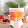 Su şişeleri çaydanlık sürahileri meyve tankı içecek dağıtıcı musluk ile soğuk su ısıtıcısı büyük kapasiteli mutfak aksesuarları çayware