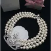 Collane con ciondolo Designer Lettera Vivian Girocolli Gioielli di moda per donna di lusso Collana di perle in metallo Cjeweler Westwood Ghfgfgdgs-2xl999