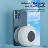 Mini Hoparlörler Su Geçirmez Bluetooth Hoparlör Ses Kutusu Duş Banyosu Taşınabilir Kablosuz Sesli Akıllı Hoparlör Cep Telefonu için